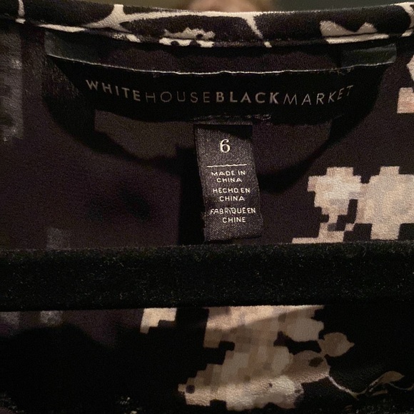 Tunic length flowered blouse - Picture 4 of 4